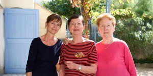 Stéphanie, Aline et Rollande